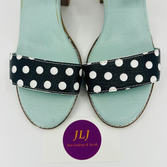 Spring Step L'Artiste Women's Dotstak Polka Dot Ankle Strap Sandals Size 39/ 8.5 - Picture 4 of 16